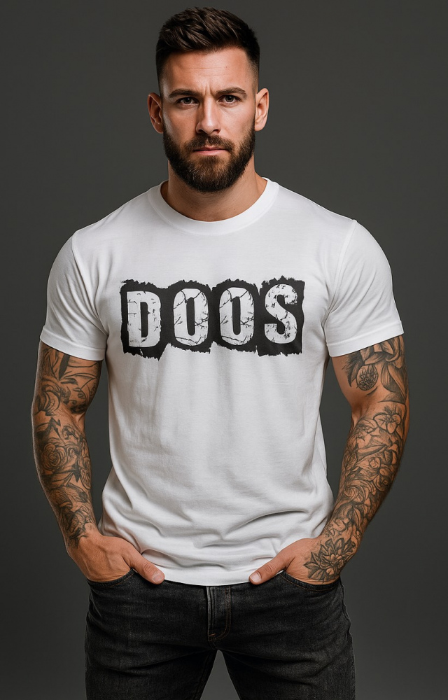 Rugg DOOS™  white T-Shirt