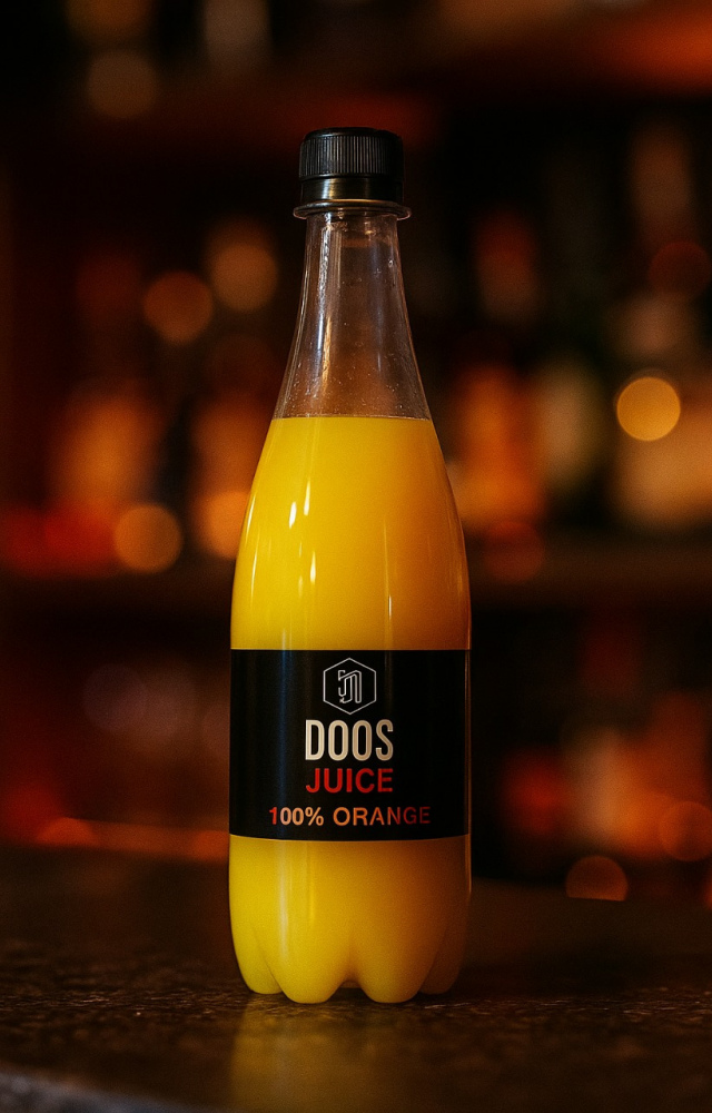 DOOS™100% Orange Juice 500ml Case 24